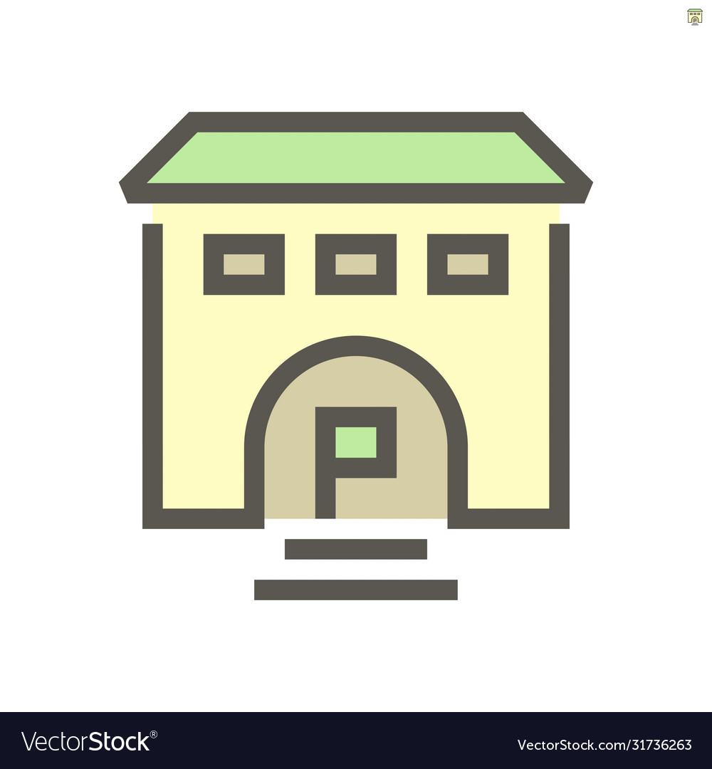 Business training school icon design