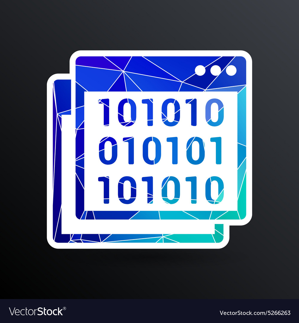 Icon of code window program programming website