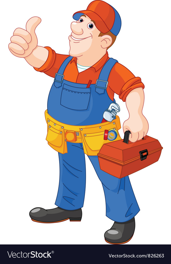 Plumber Royalty Free Vector Image - VectorStock