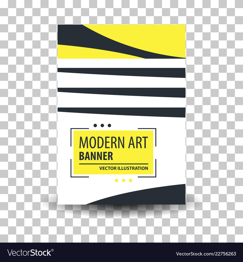 poster flyer pamphlet brochure cover design vector image