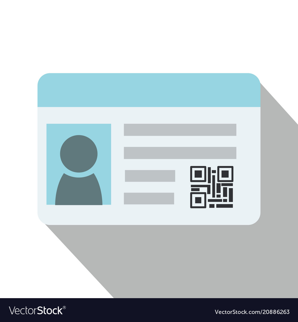 QR Code Identification Card