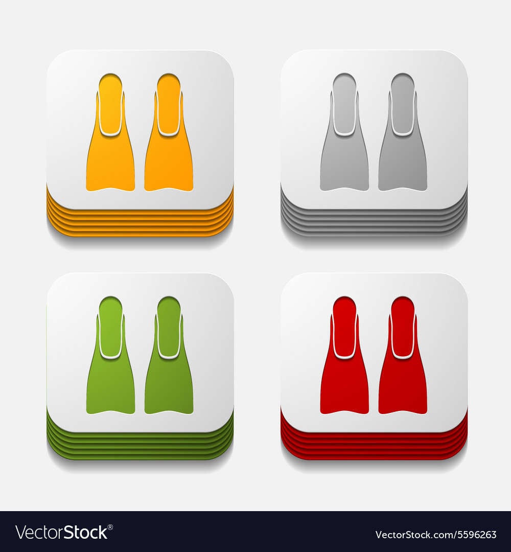 Square button flipper