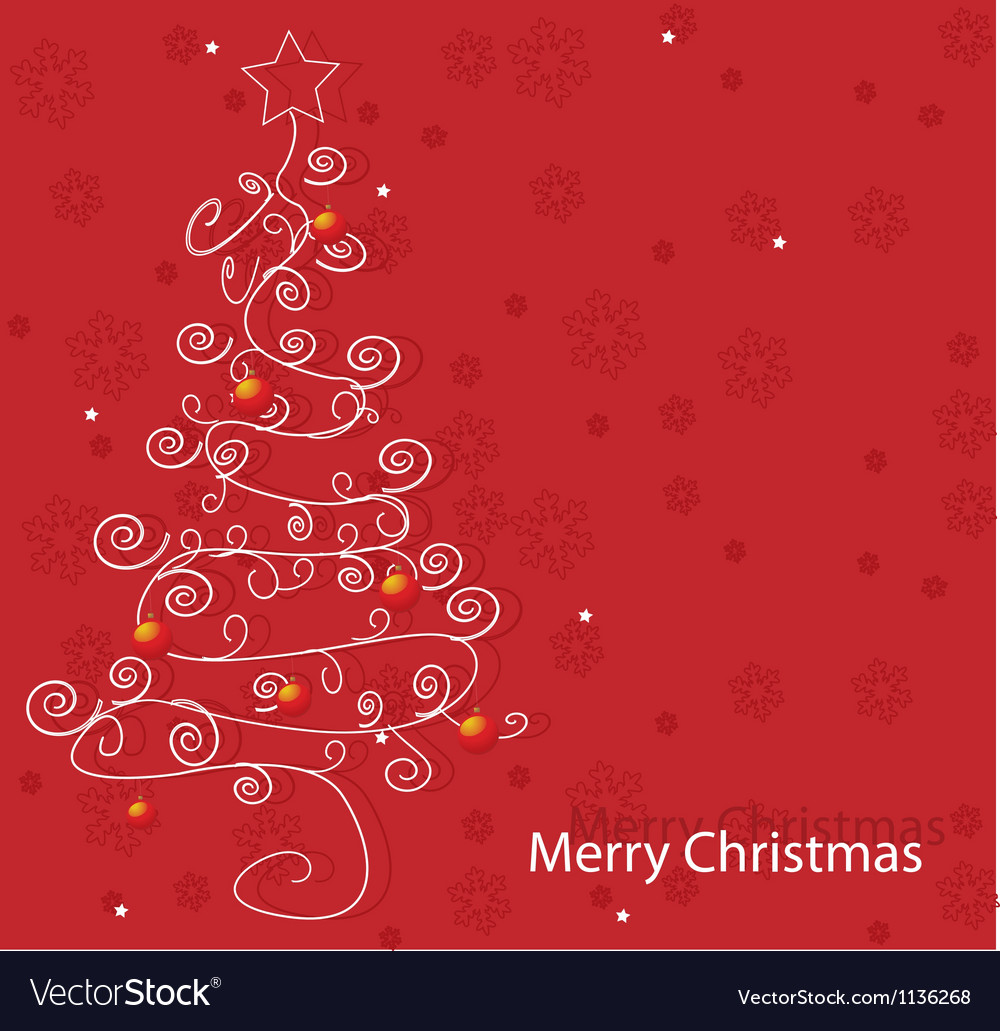 Christmas tree background