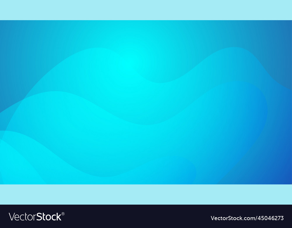 Abstract blue background and curve shape