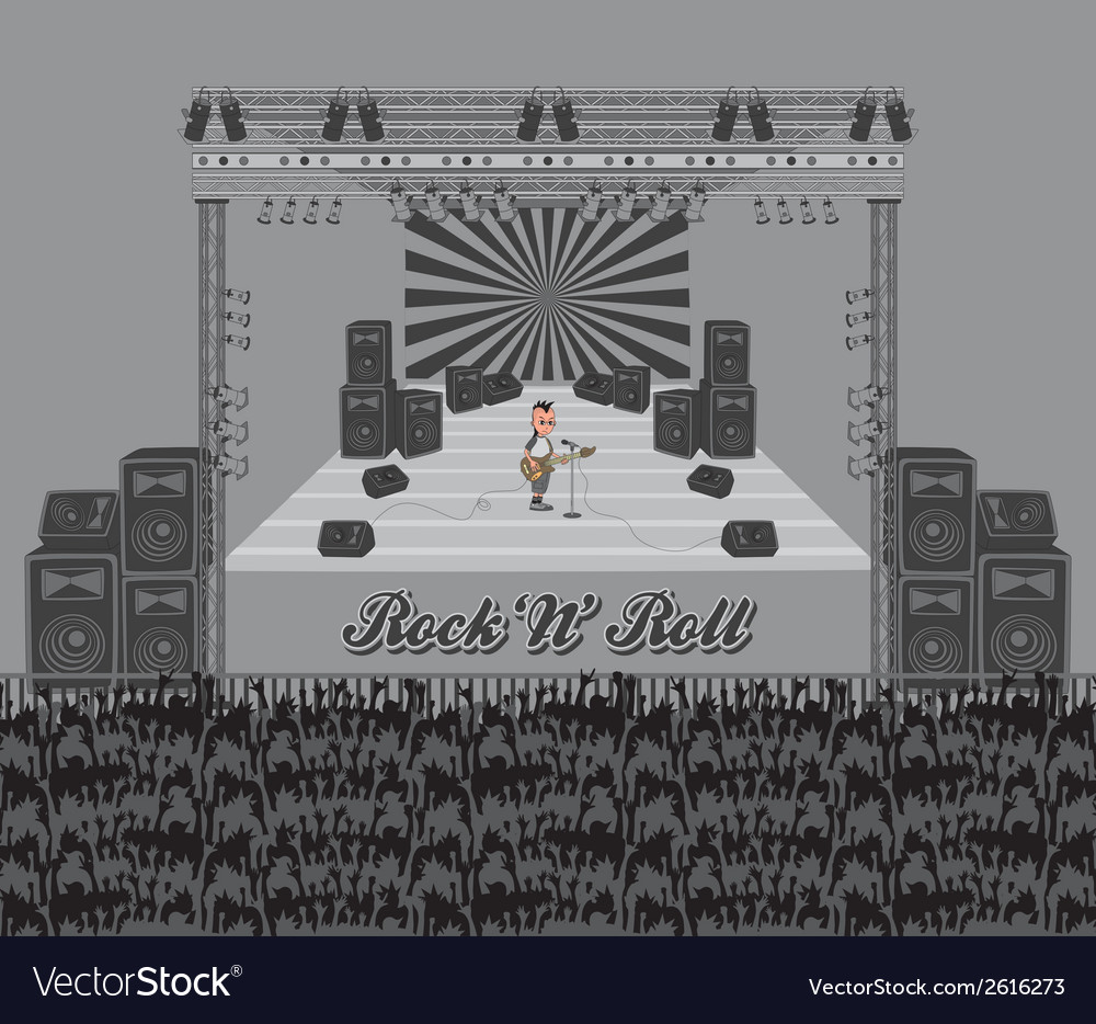 Rock n roll design elements