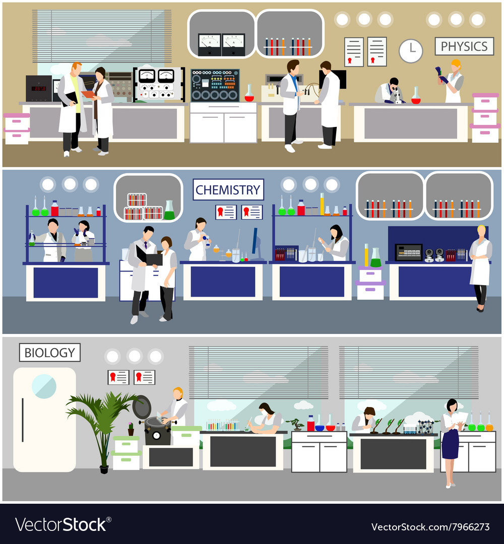 Scientist working in laboratory