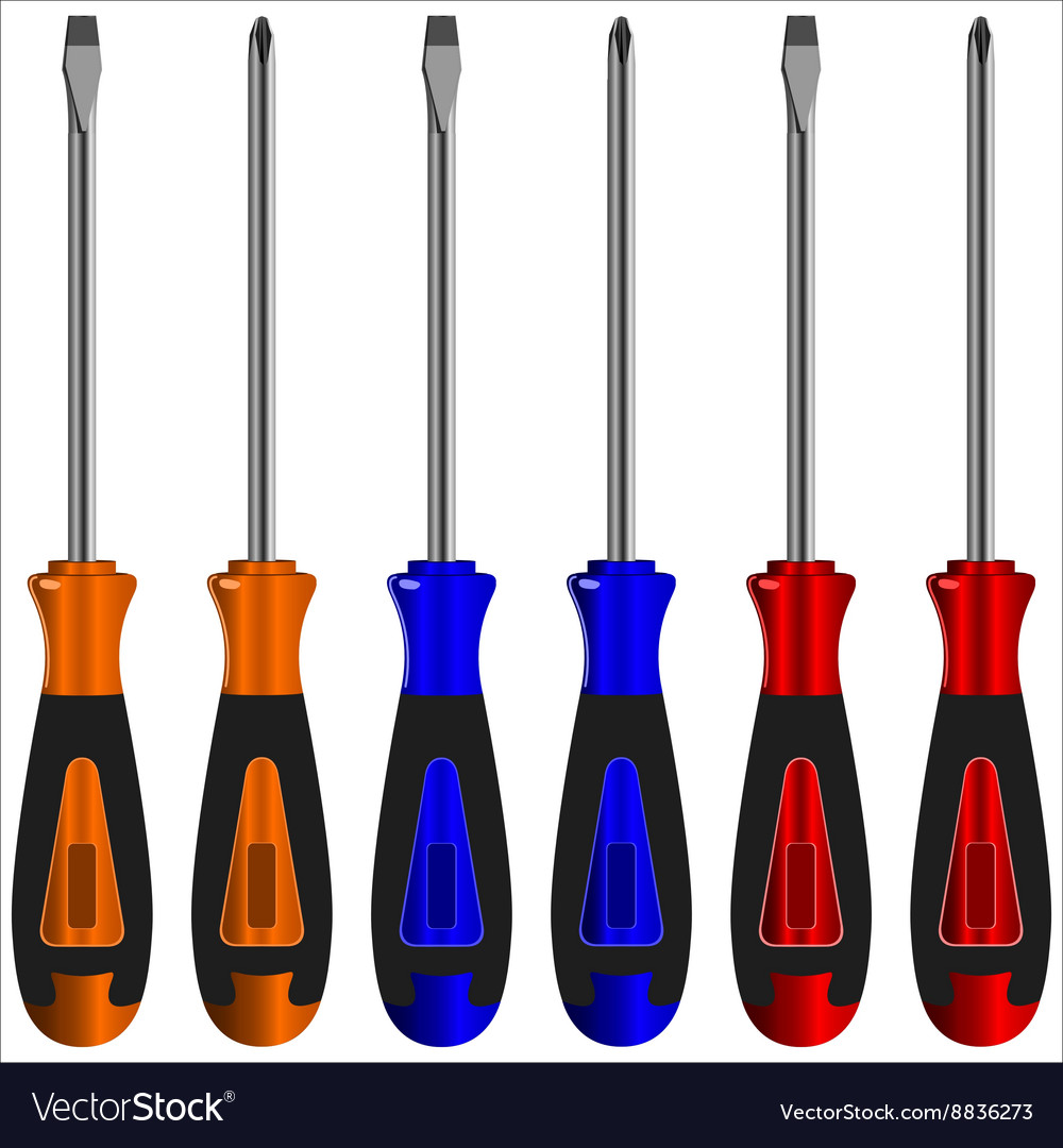 Screwdriver Royalty Free Vector Image Vectorstock