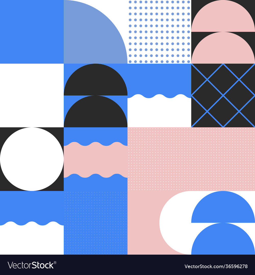 Abstract pattern design elements vector image Abstract pattern design elements