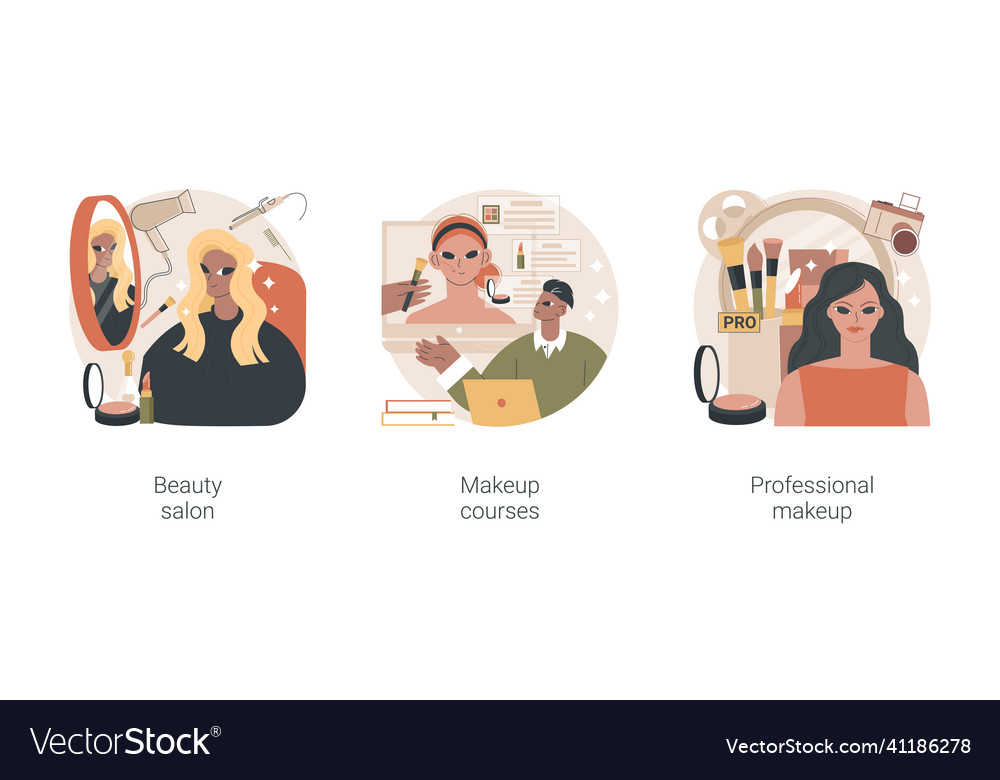 Beauty services abstract concept