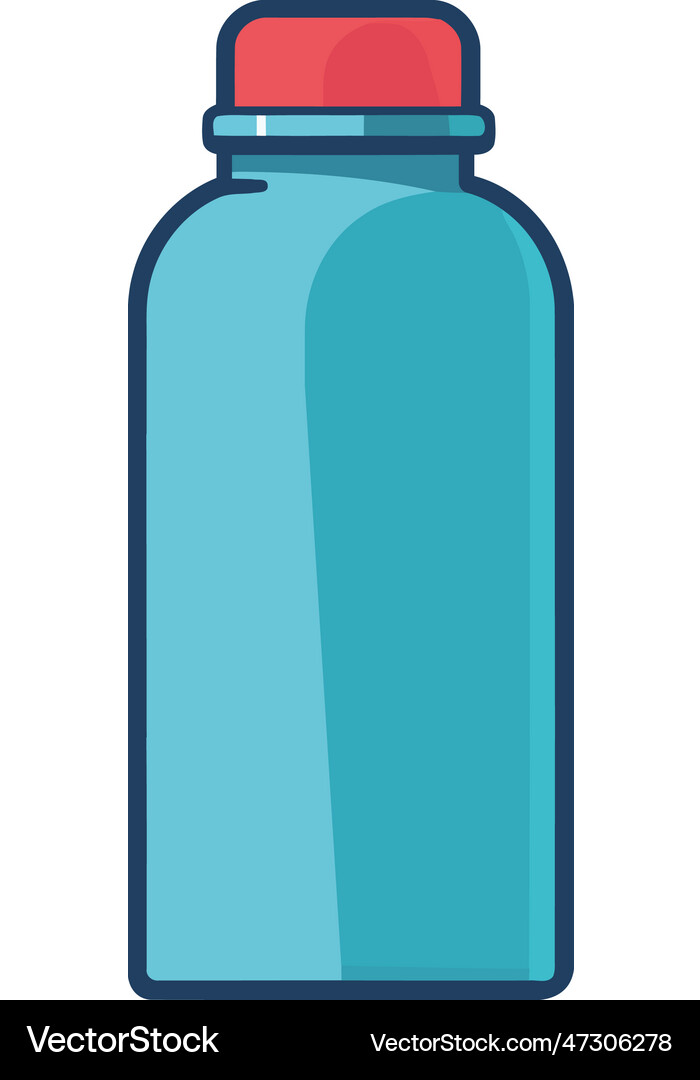 Fresh juice glass bottle Royalty Free Vector Image