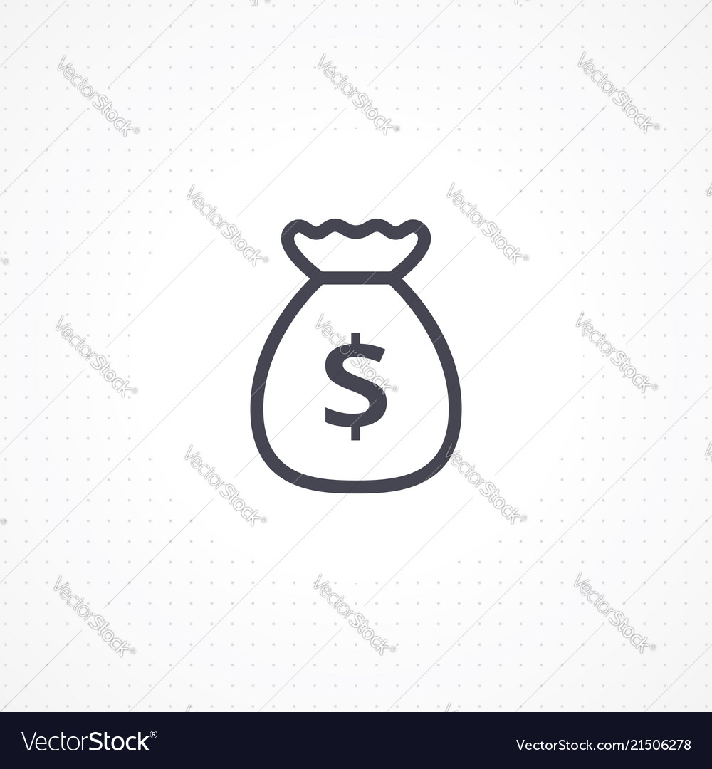 Money bag icon