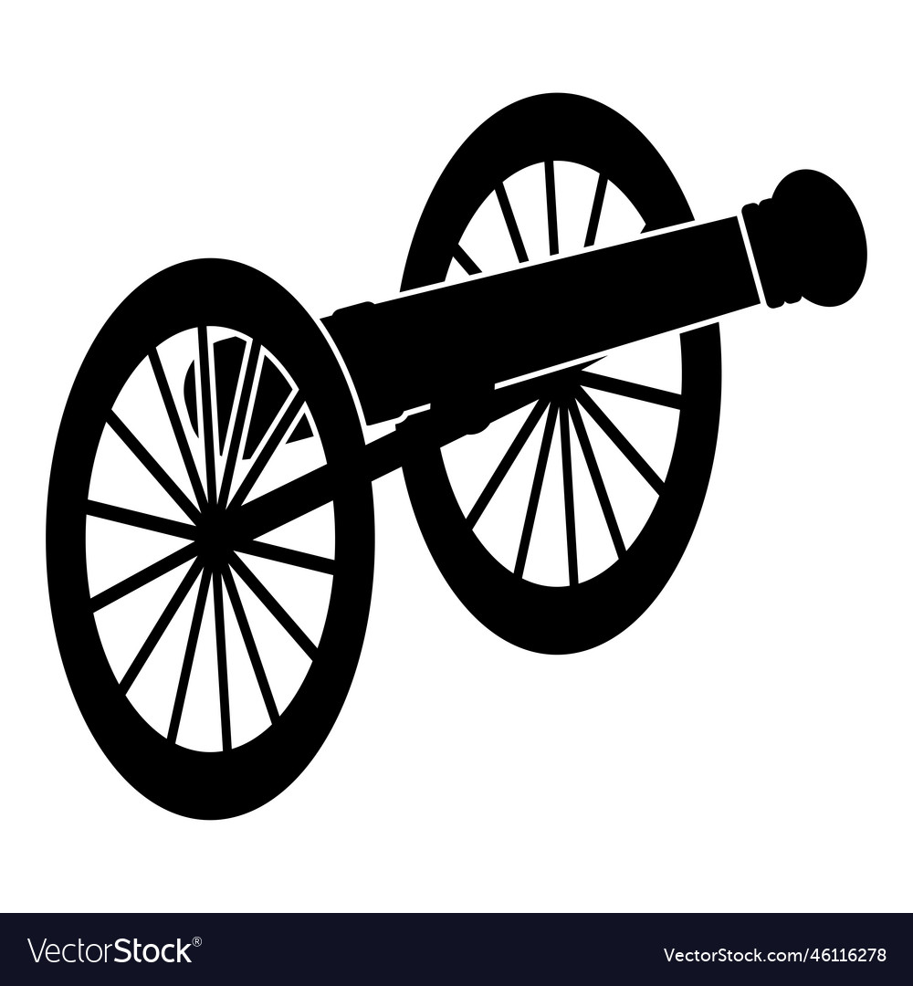 Old cannon icon