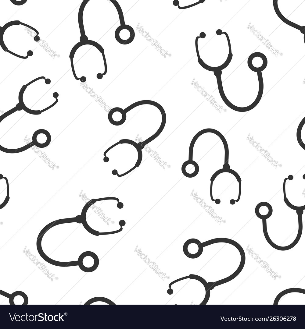 Stethoscope Pattern Background