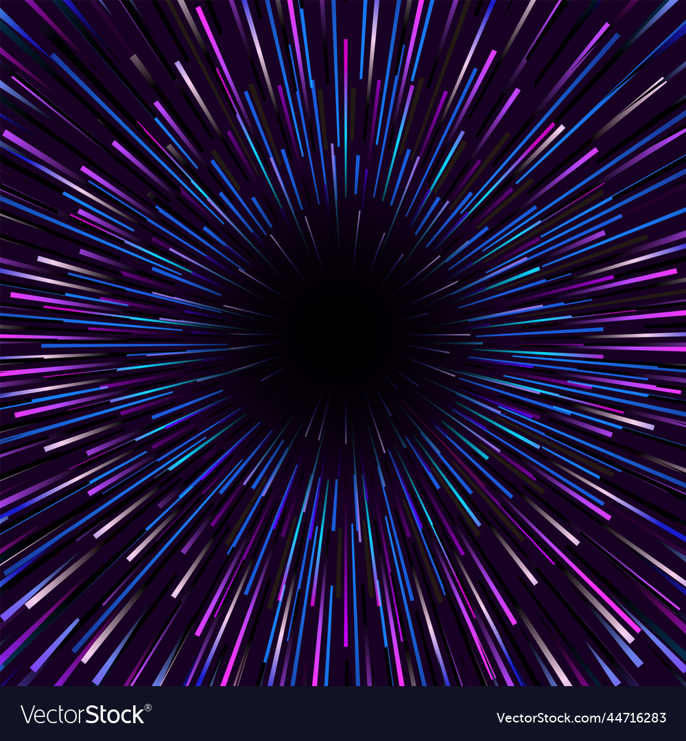 Abstract starburst dynamic motion lines circular vector image Abstract starburst dynamic motion lines circular