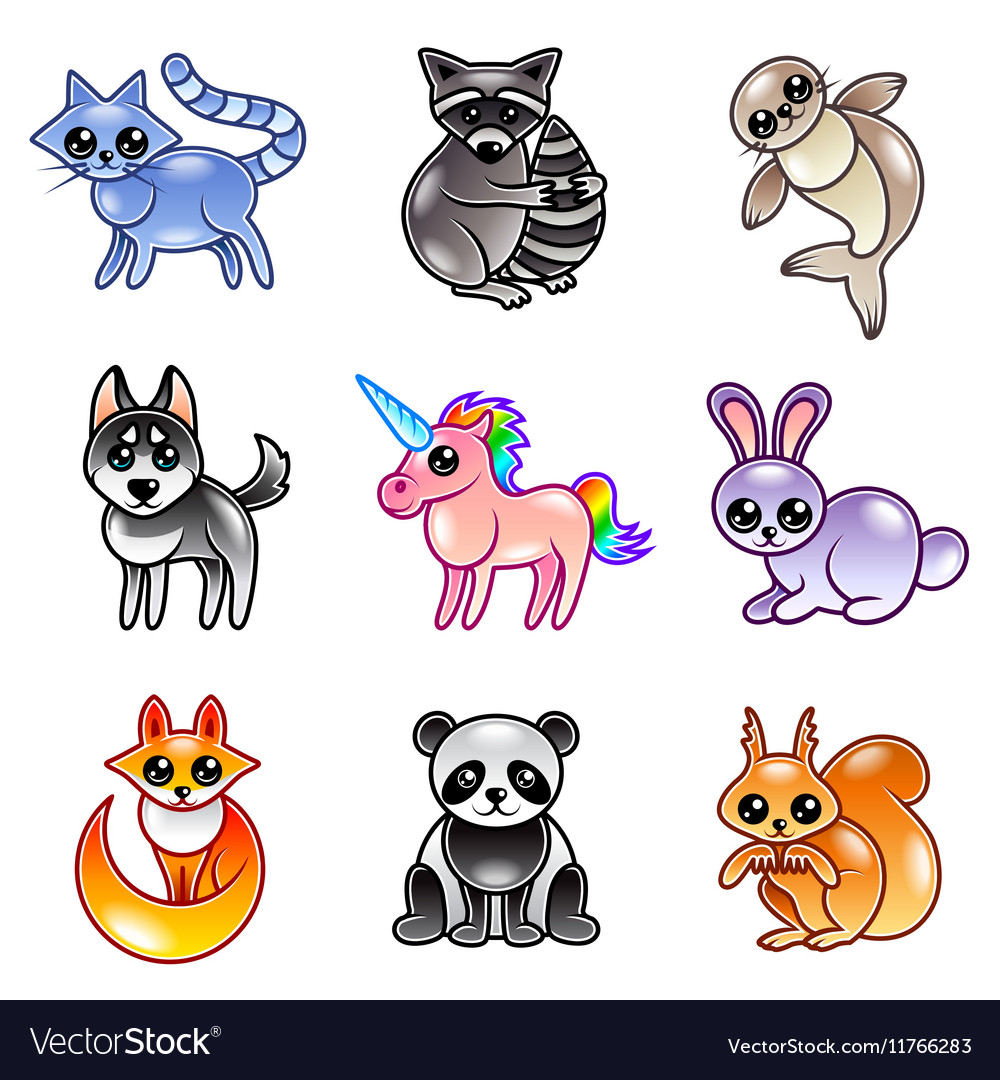 Cute Cat Icon, Cute Animal Iconpack