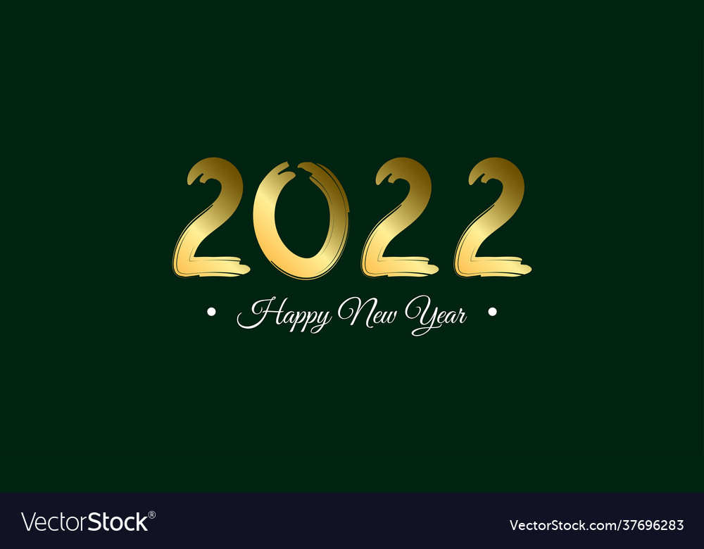 Design template poster 2022 new year