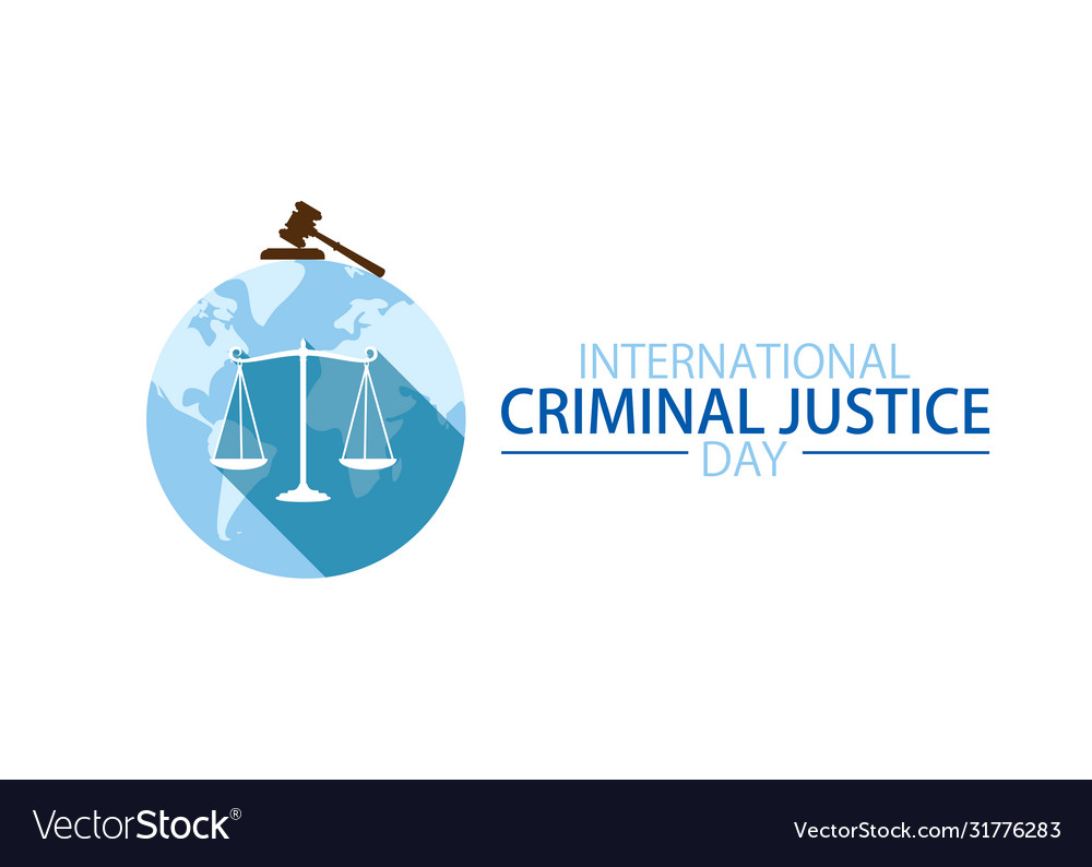 International criminal justice day poster