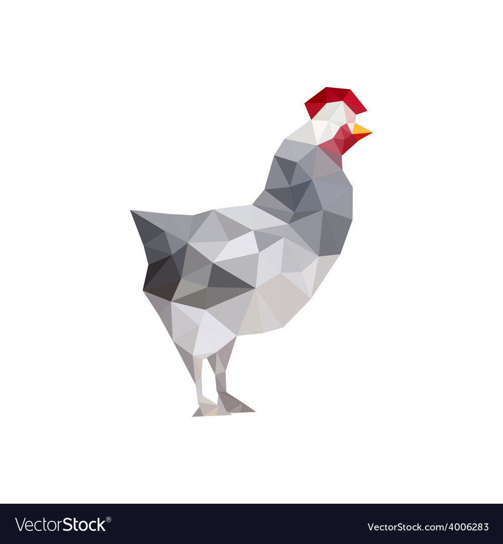 Origami chicken