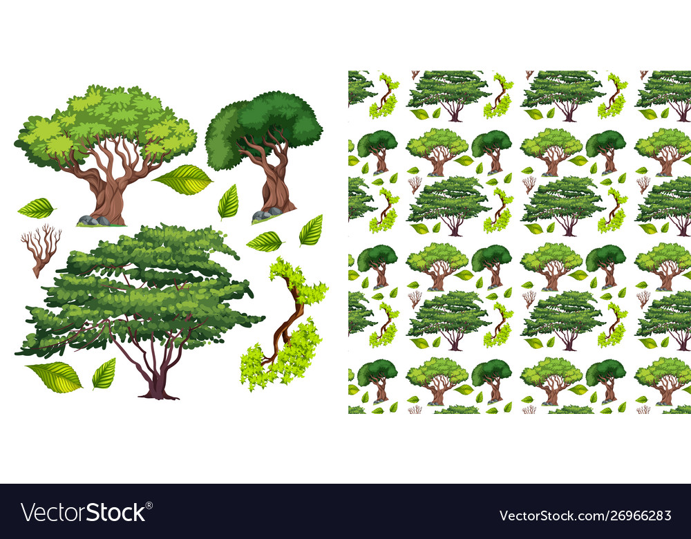 Set seamless background design with isolated vector image Set seamless background design with isolated