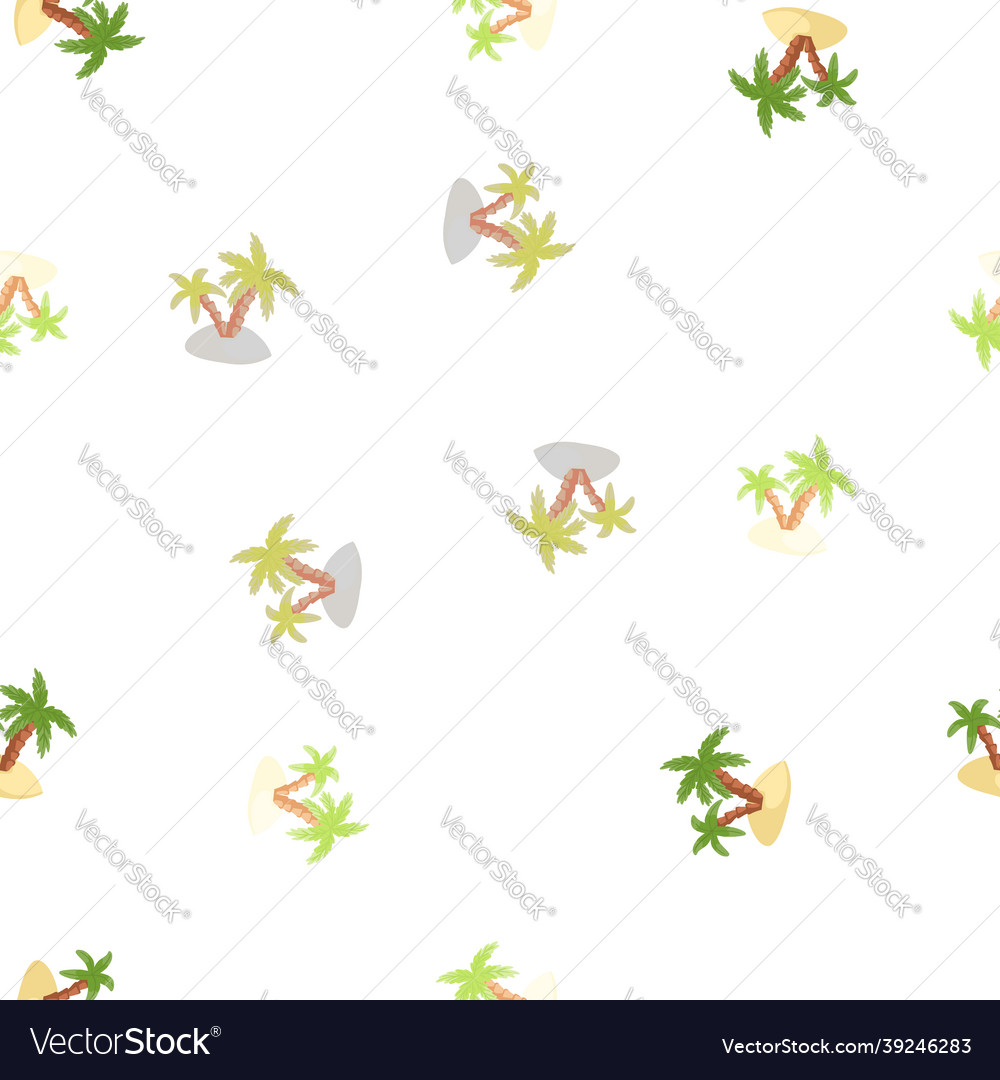 Tropical seamless isolated pattern with random vector image Tropical seamless isolated pattern with random