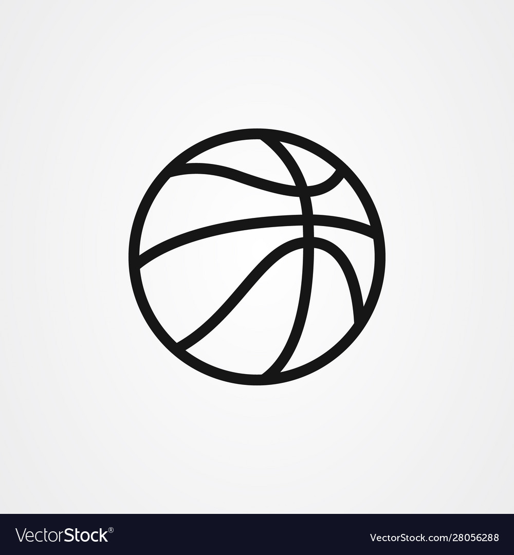 Basketball Outline Icon