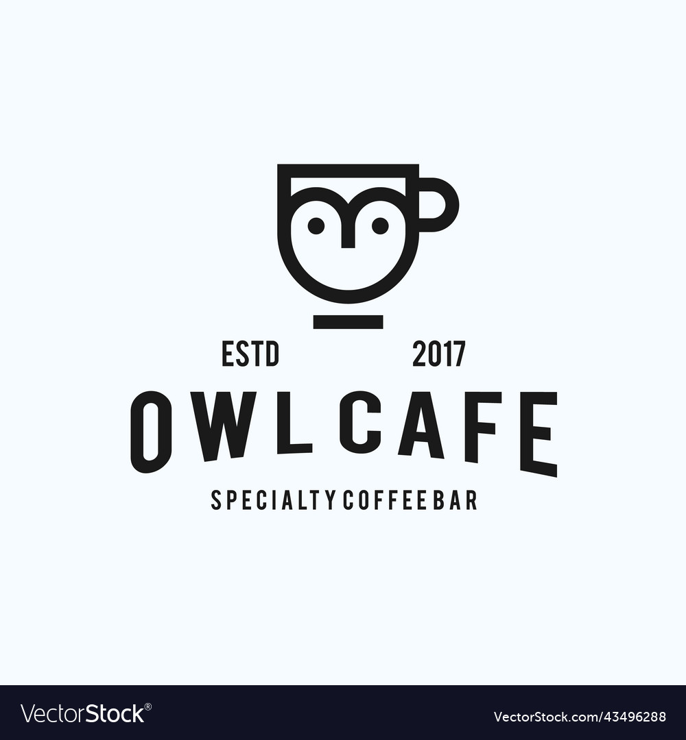 Kaffee Eule Logo Design