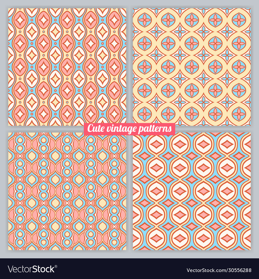 Four simple abstract patterns - 2