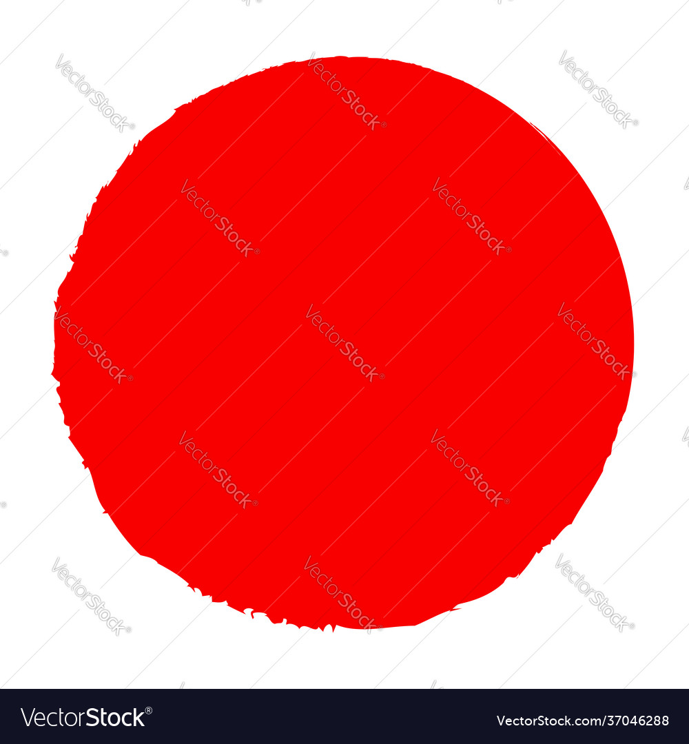 Grungy circle blob blotch vector image Grungy circle blob blotch