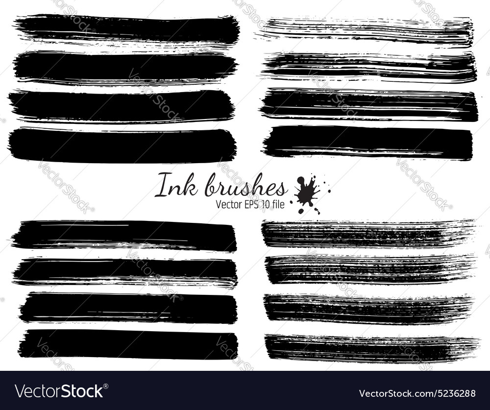 Ink Brush Strokes