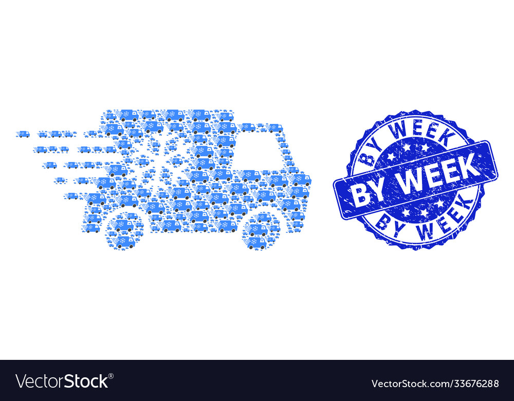 Textured by week round watermark and recursion
