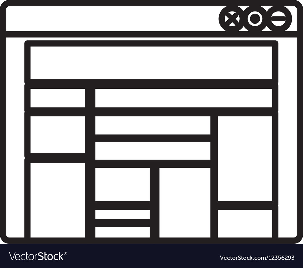 Isolated website design