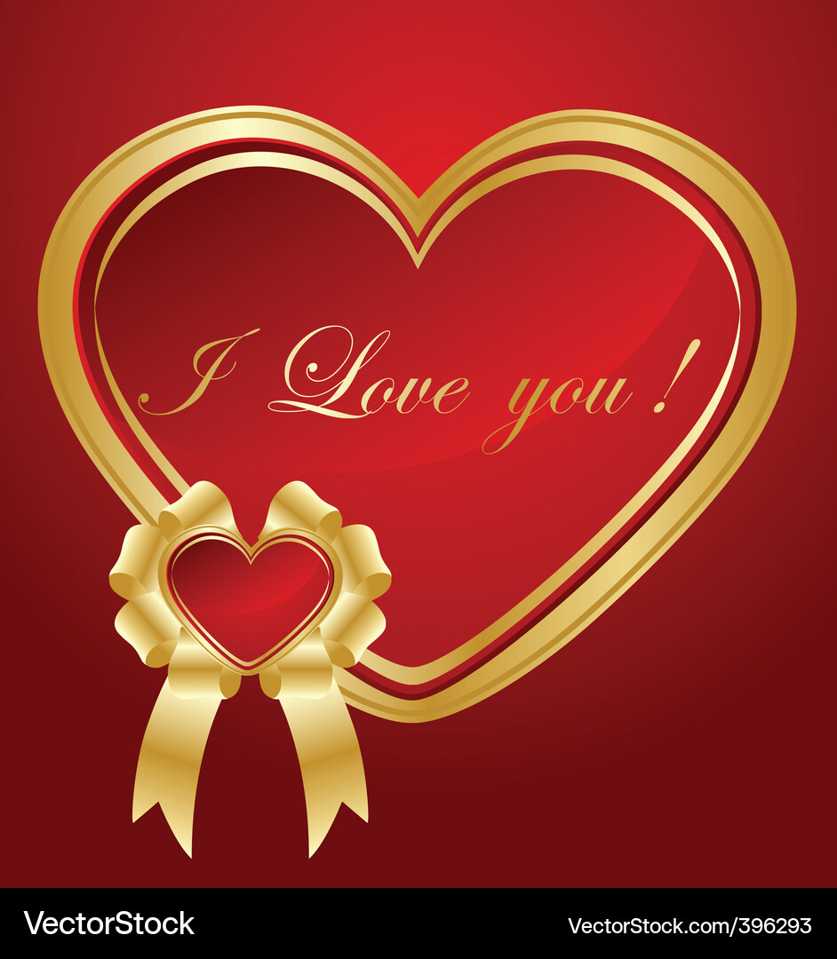 Red hearts Royalty Free Vector Image - VectorStock