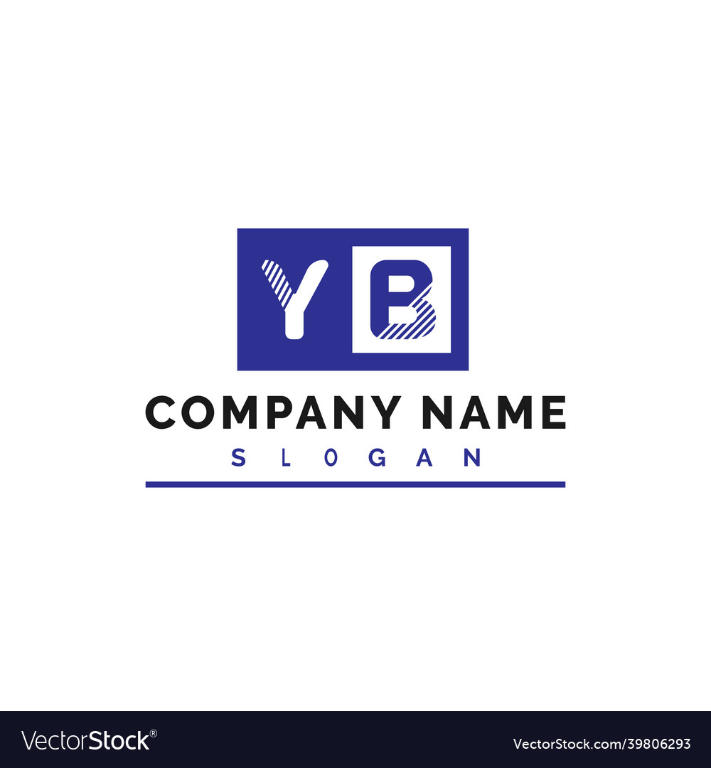 Yb logo design letter