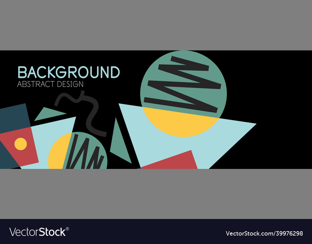 Abstract background blocks lines triangles