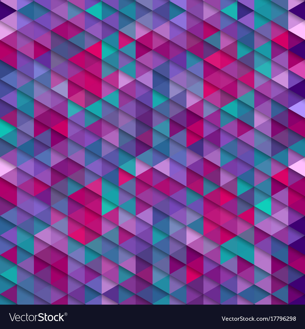 Abstract background of triangles