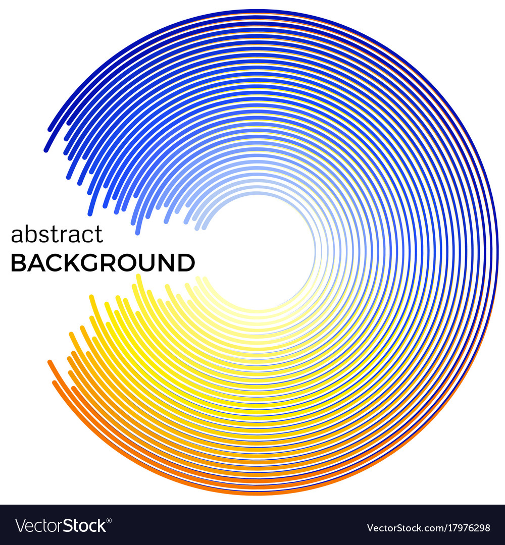 Abstract background with bright colorful lines