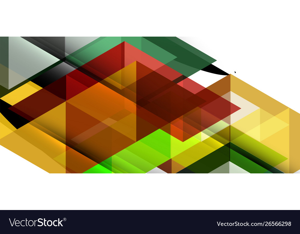 Abstract triangle pattern colorful backdrop