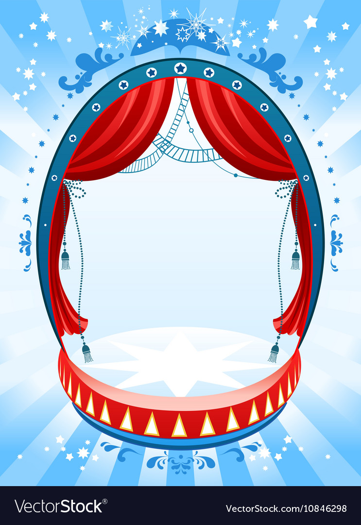 Circus background Royalty Free Vector Image - VectorStock