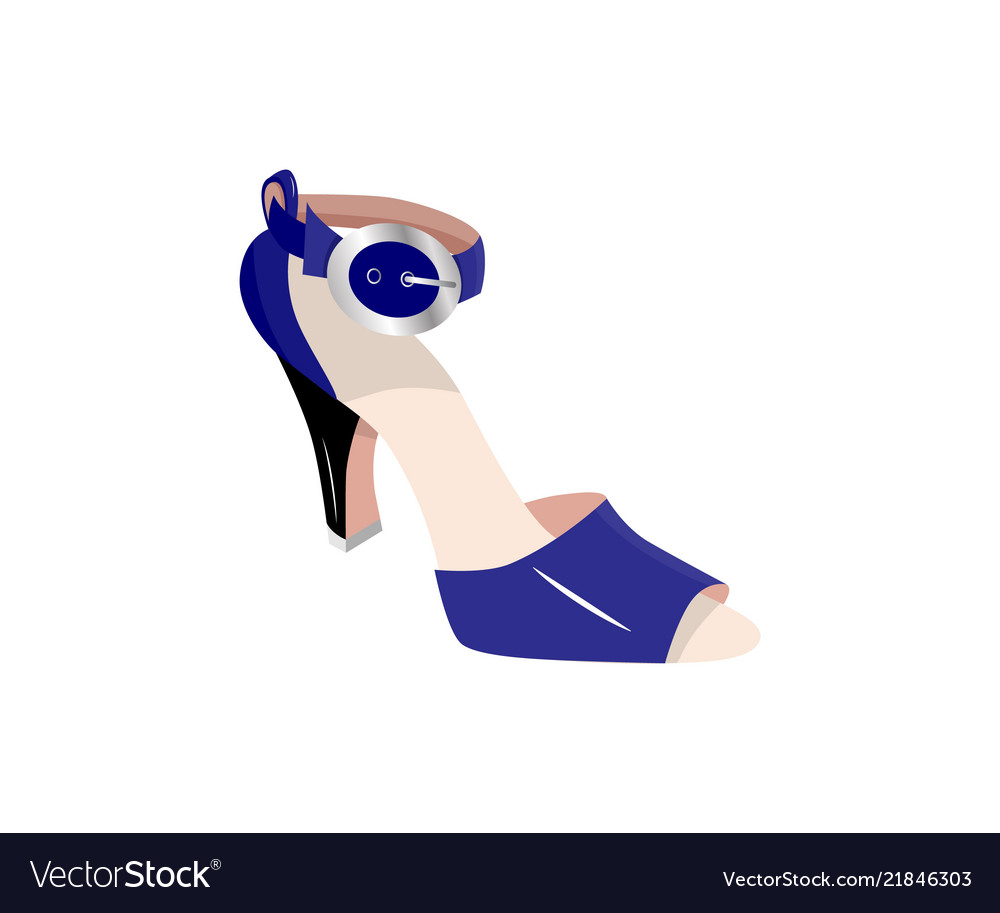 flat heel footwear