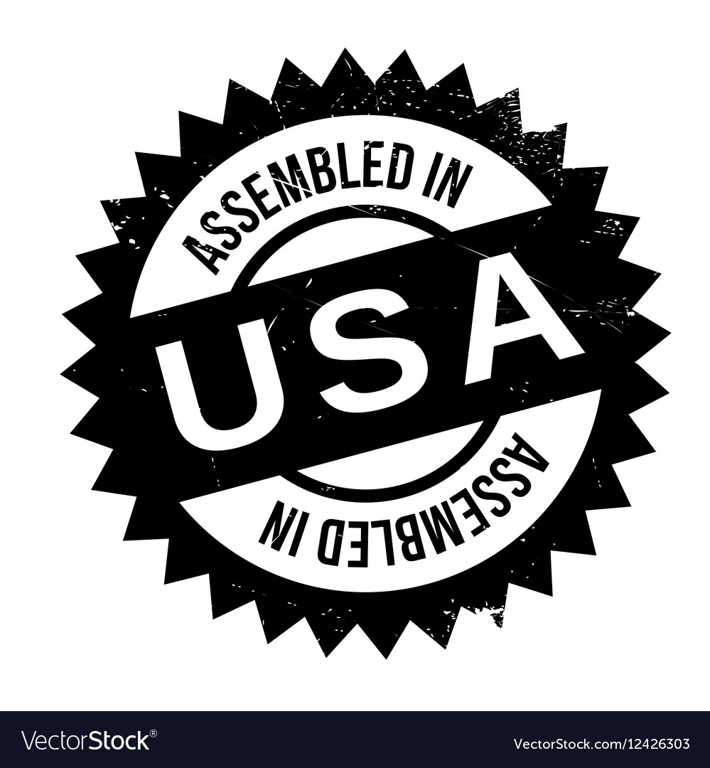Made in USA Stempel - Grunge
