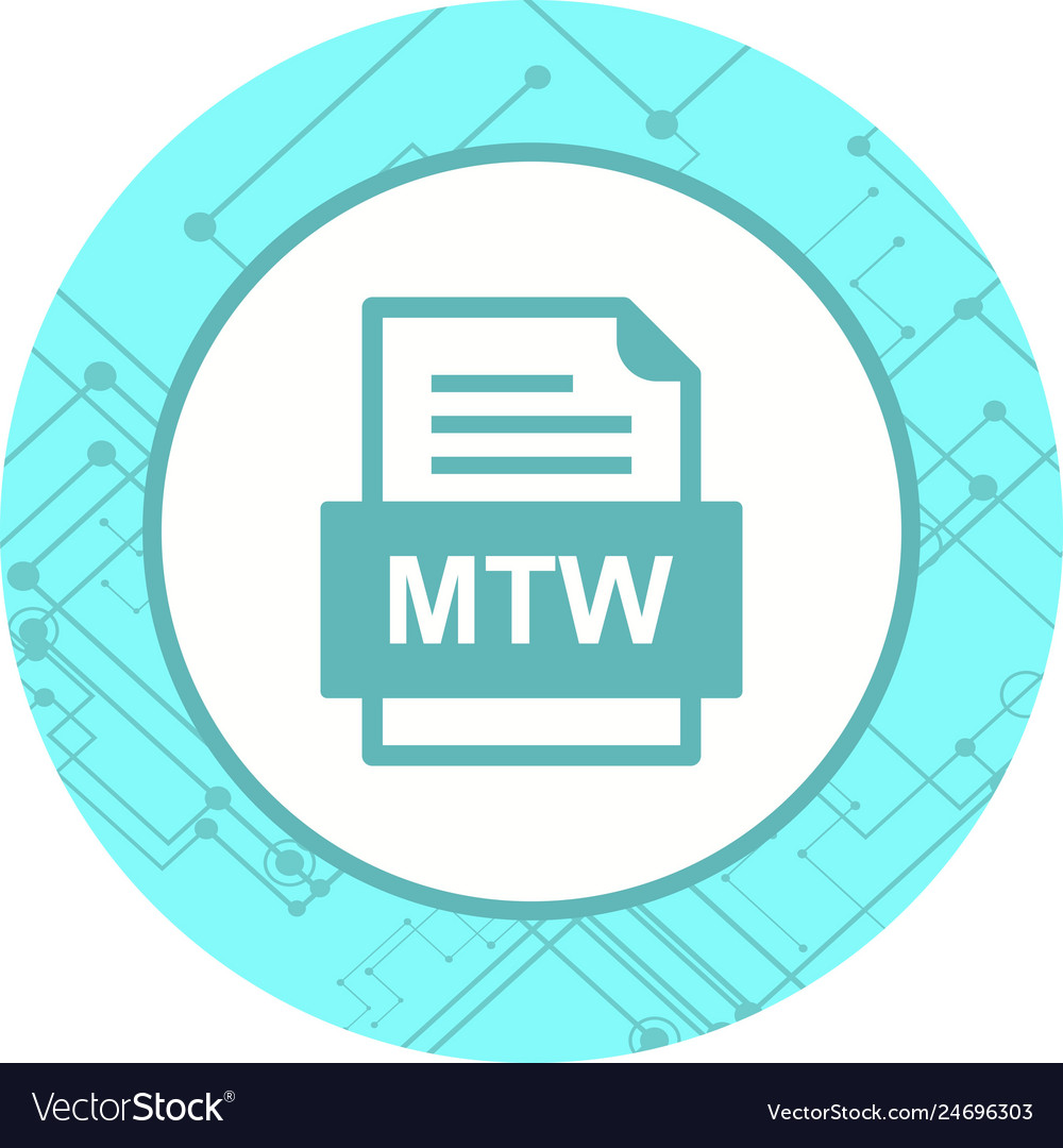 Mtw file document icon