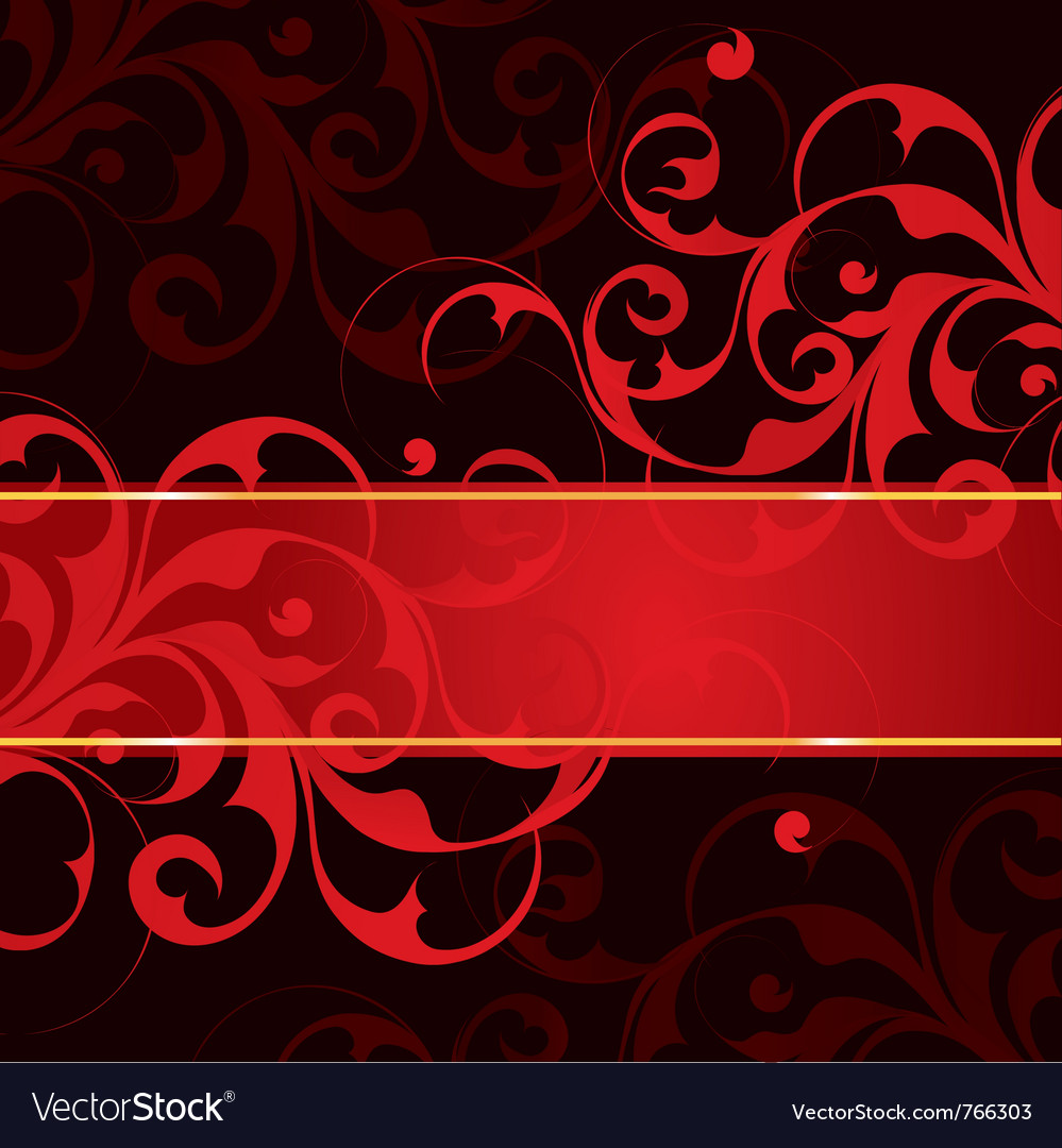 background black red design