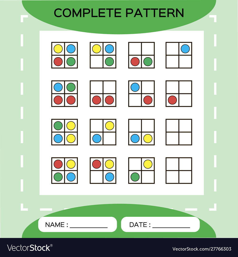 Wiederholen Muster quadratisches Gitter 2x2 mit bunten vector image Wiederholen Muster quadratisches Gitter 2x2 mit bunten