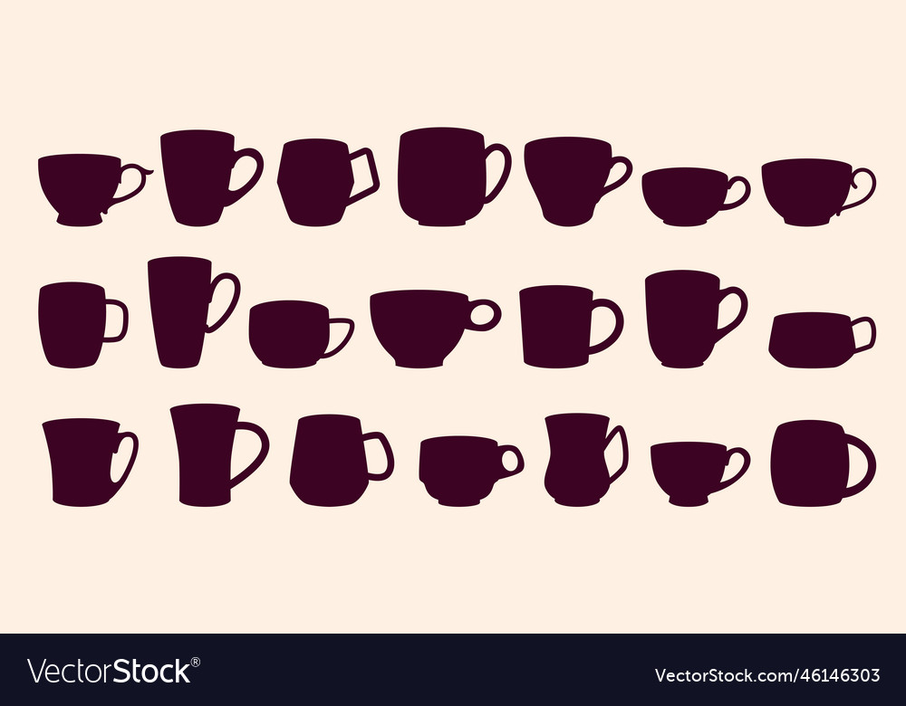 Set with cups