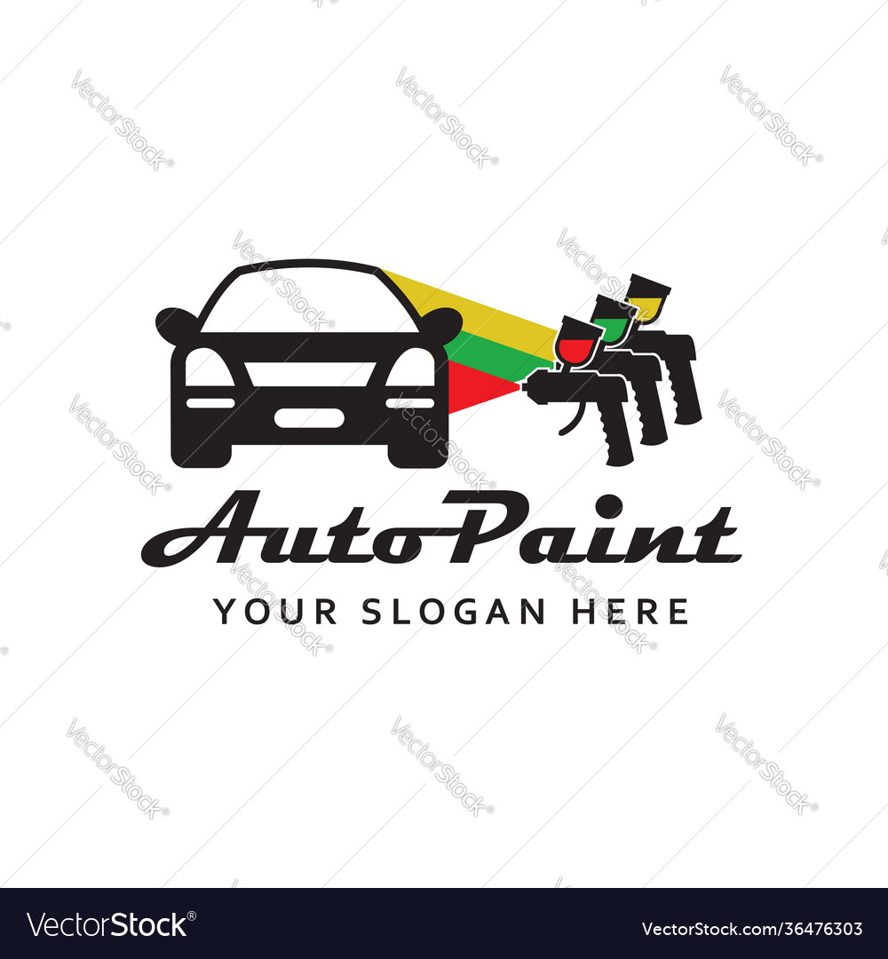 car spray gun vector