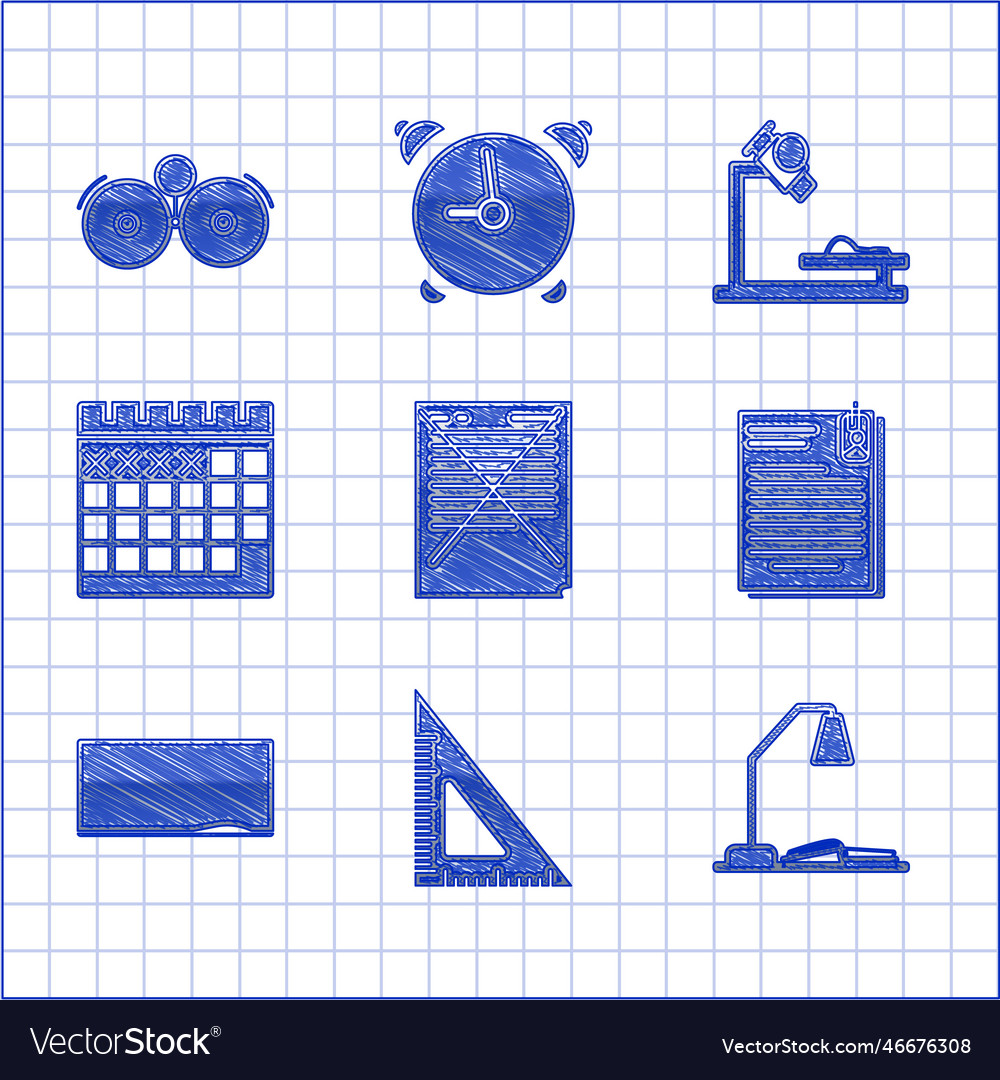 Set exam paper with incorrect answers survey vector image Set exam paper with incorrect answers survey
