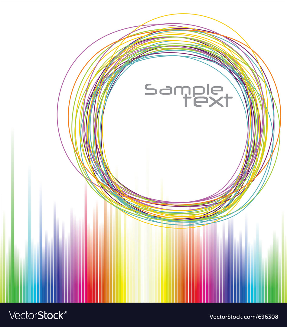 Vibrant Color Spectrum Background