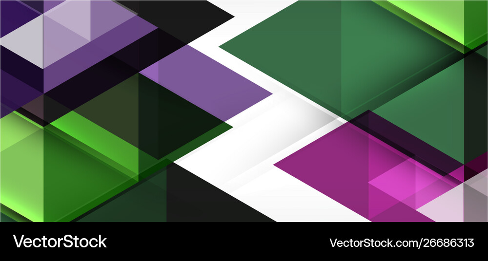 Abstract concept triangle graphic element Vector Image