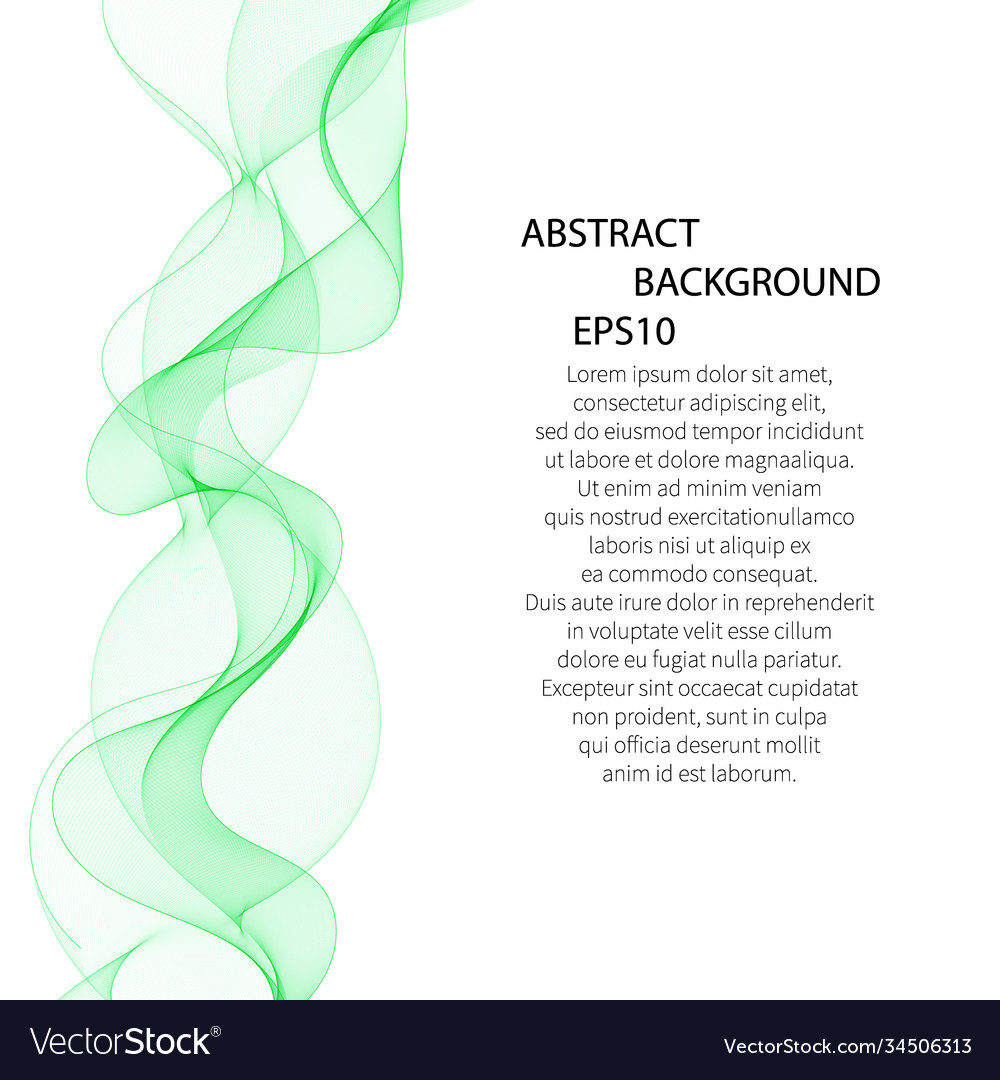 Abstract template background with wave