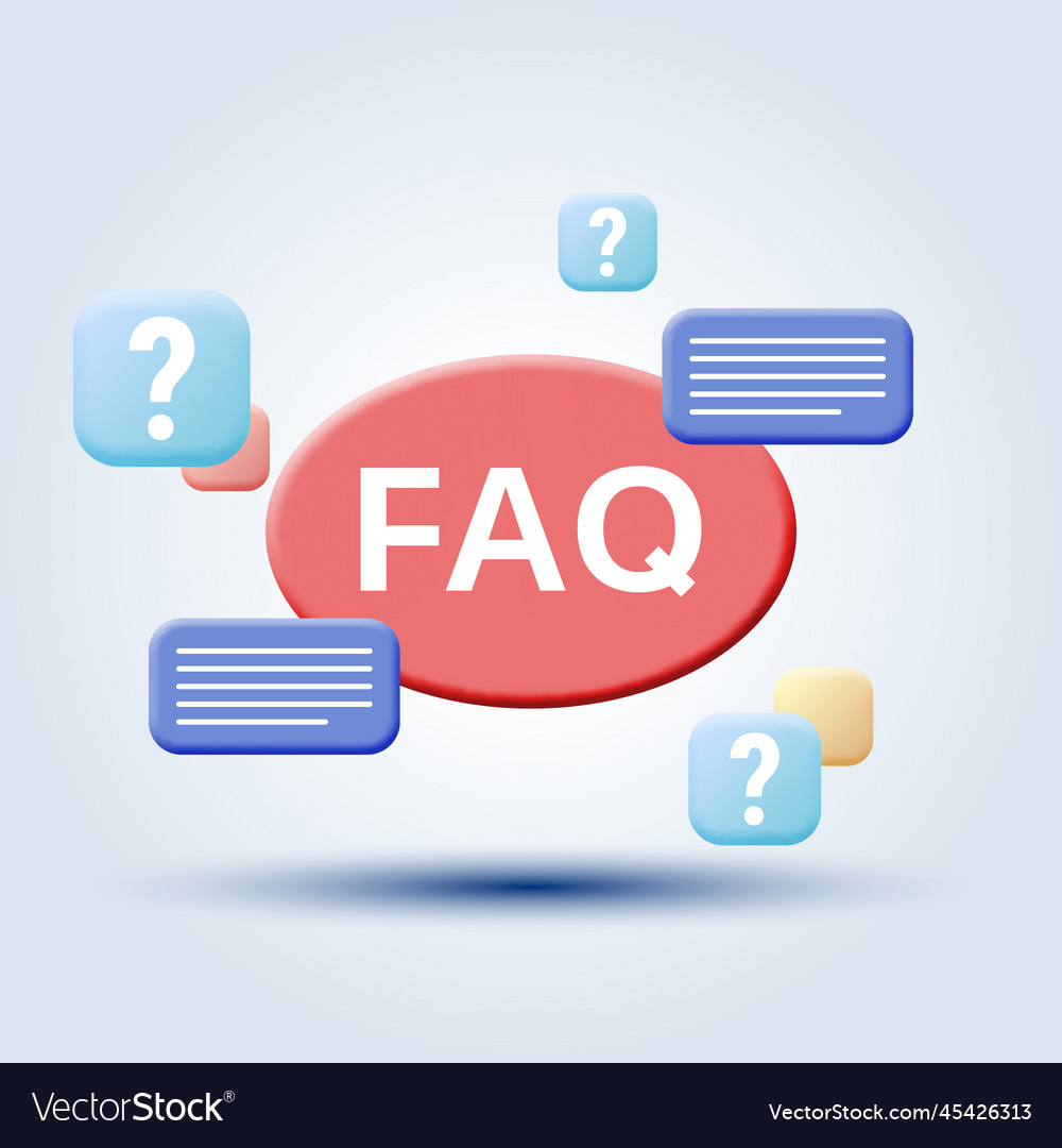 Faq User Guide Concept Royalty Free Vector Image